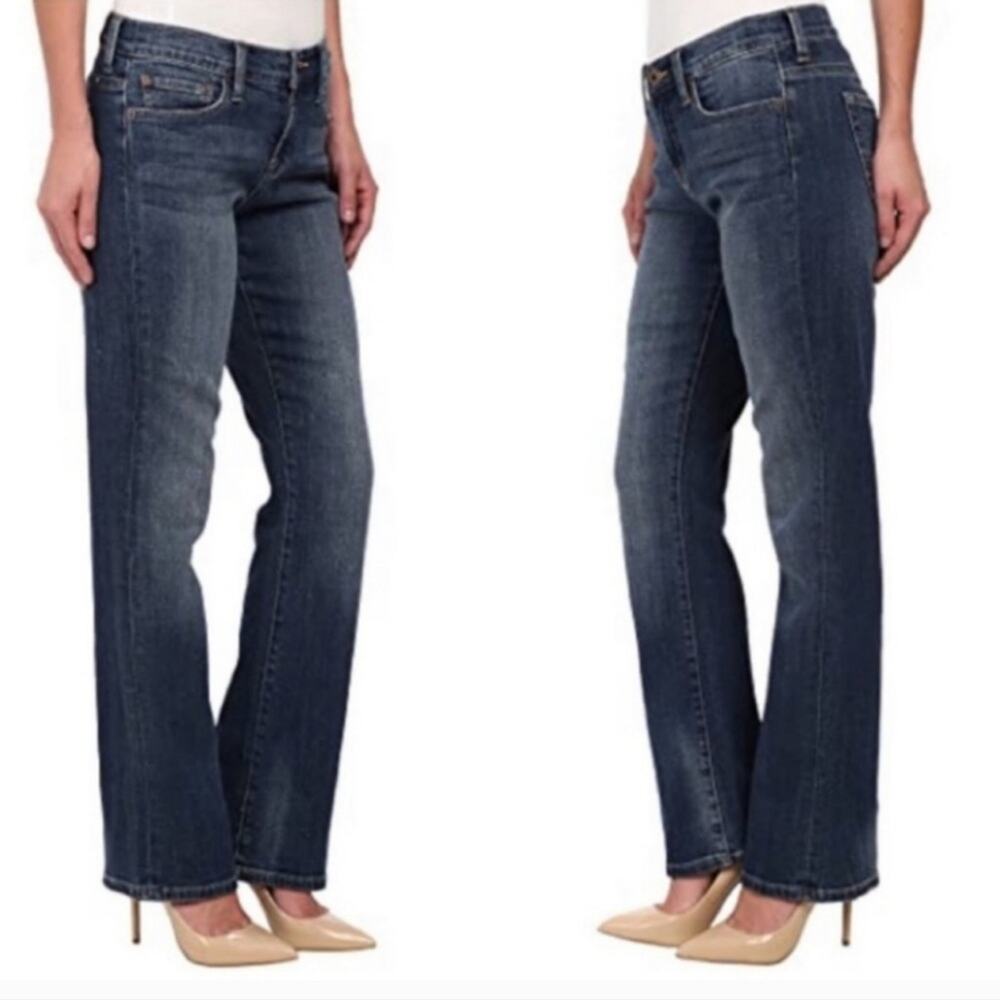 Lucky Brand Classic Rider Straight Jeans 6/28 Vintage 2004 Y2K Low Rise Denim